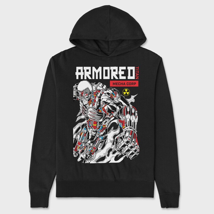 Attack on Titan 22, Unisex Men's Hoodie