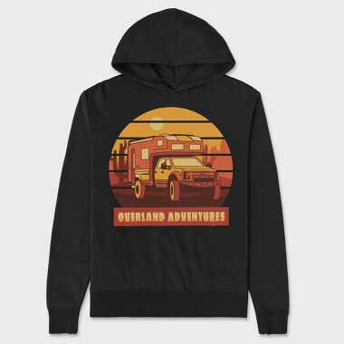Overland Adventures, Unisex Men's Hoodie