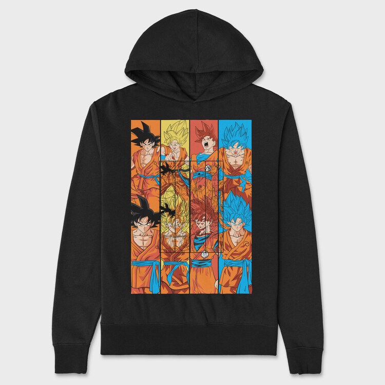 Dragon Ball Z 89, Унисекс Мъжко Суичър