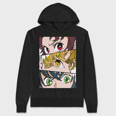 Kimetsu No Yaiba, Унисекс Мъжко Суичър