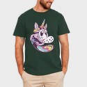 Unicorn Ballet Middle Finger, Kids' T-Shirt