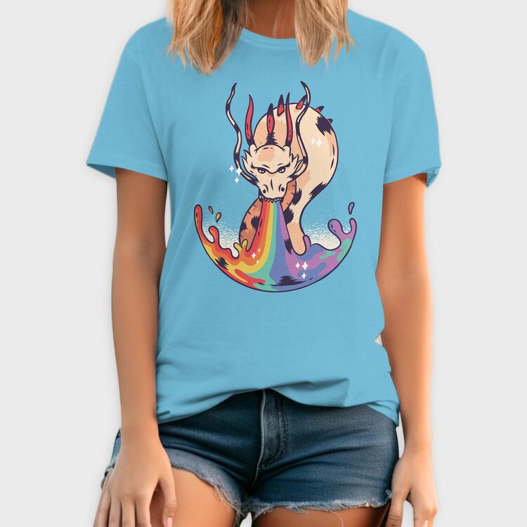 Dabbing Skater Unicorn, Унисекс Мъжка Тениска