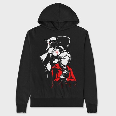 Fullmetal Alchemist, Unisex Men's Hoodie