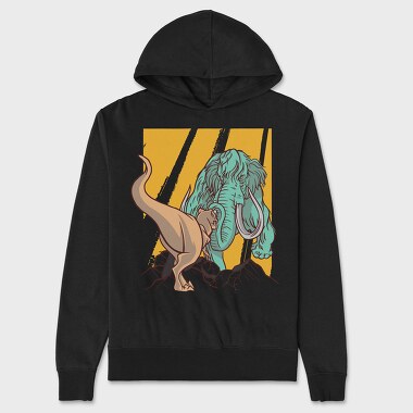 Mammoth Trex, Unisex Men's Hoodie