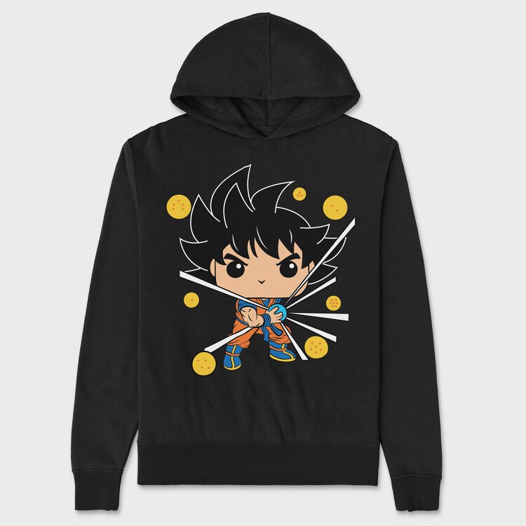 Funko Anime Drangon Ball Z 2, Унисекс Мъжко Суичър
