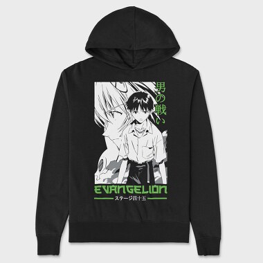 Neon Genesis Evangelion 11, Unisex Men's Hoodie