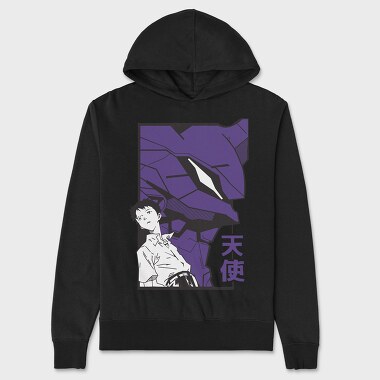 Neon Genesis Evangelion 9, Unisex Men's Hoodie