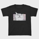 Cat Riding Dog Unicorn, Kids' T-Shirt