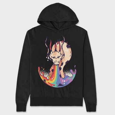 Dragon Rainbow, Unisex Men's Hoodie