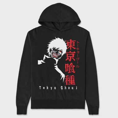 Tokio Ghoul 7, Unisex Men's Hoodie