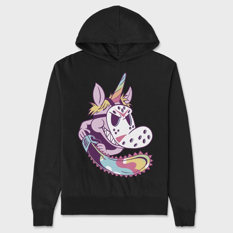 Unicorn Halloween, Унисекс Мъжко Суичър