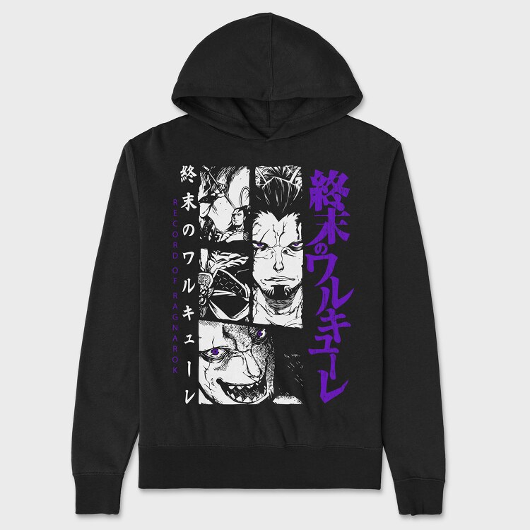 Record of Ragnarok 6, Unisex Men's Hoodie