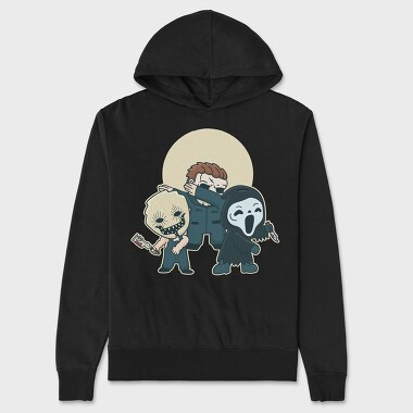 Horror Cartoons, Unisex Men's Hoodie
