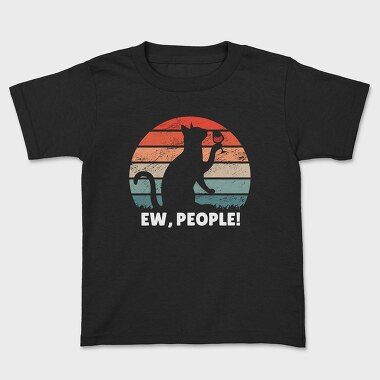 Ew, People Cat, Kids' T-Shirt