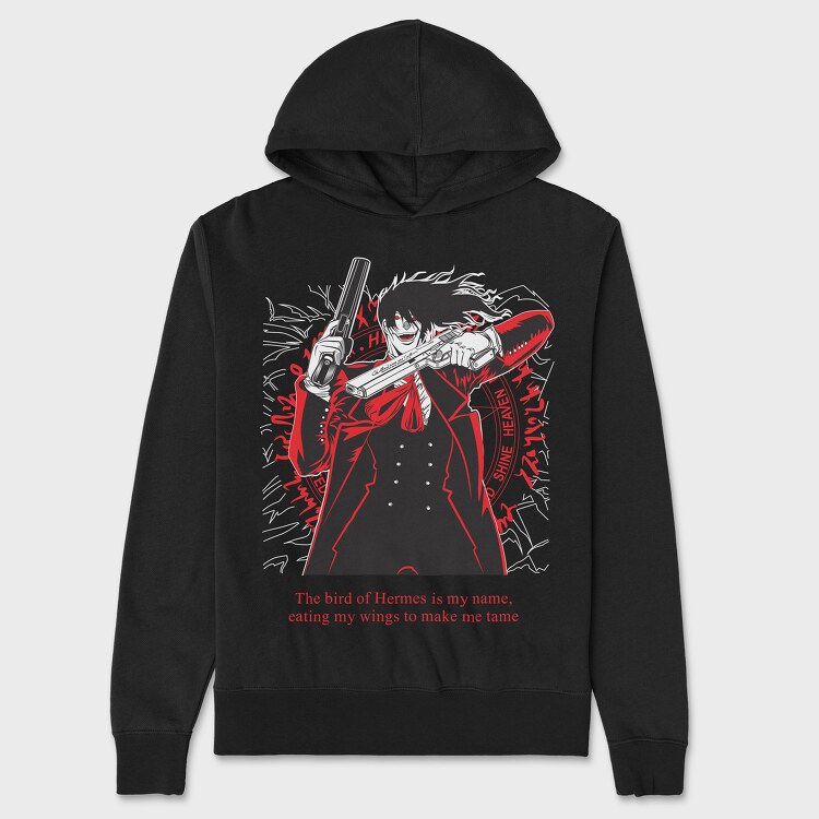 Hellsing 7, Unisex Men's Hoodie