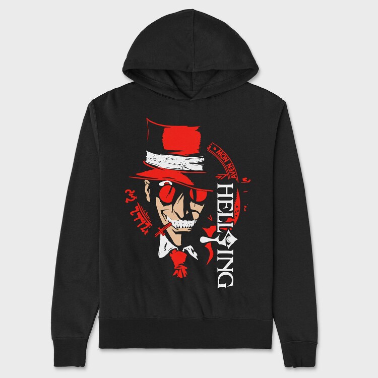 Hellsing Alucard, Unisex Men's Hoodie