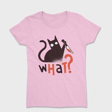 Knife Cat, Women's T-Shirt