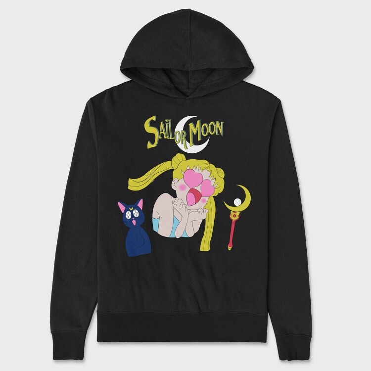 Sailor Moon 19, Unisex Men's Hoodie