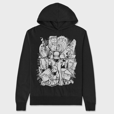 Naruto 14, Unisex Men's Hoodie