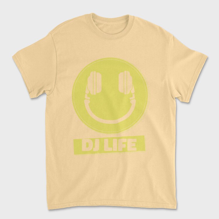 Giraffe Music, Unisex Men's T-Shirt