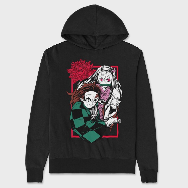 Demon Slayer 19, Унисекс Мъжко Суичър