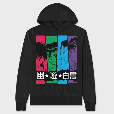 Yu Yu Hakusho 5, Unisex Men's Hoodie