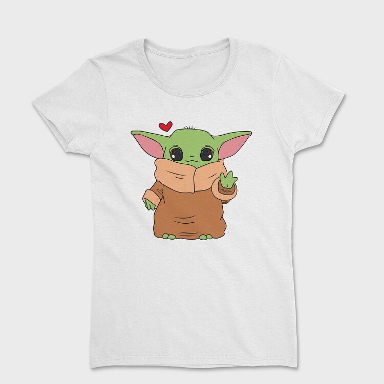 Baby Yoda 18, Women's T-Shirt