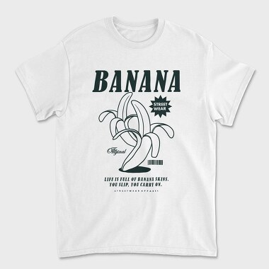 Унисекс Мъжка Тениска, Banana 1