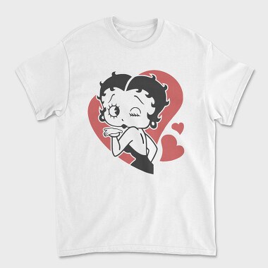 Betty Boop 64, Unisex Men's T-Shirt