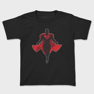 Black Superman, Kids' T-Shirt