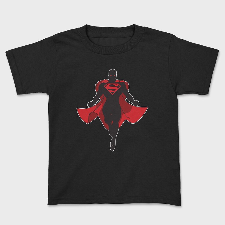 Black Superman, Kids' T-Shirt