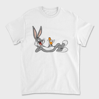 Cartoon Retro Bugs Bunny 6, Unisex Men's T-Shirt