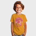 Cartoon Retro Cow and Chicken 4, Kids' T-Shirt