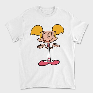 Cartoon Retro Dexter Laboratory 6, Унисекс Мъжка Тениска