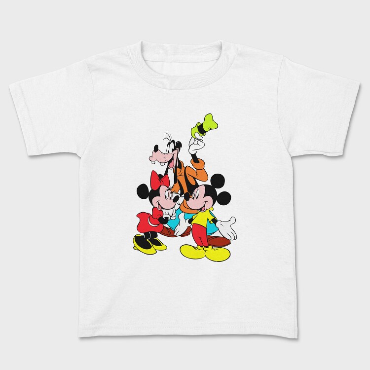 Cartoon Retro Disney 6, Kids' T-Shirt