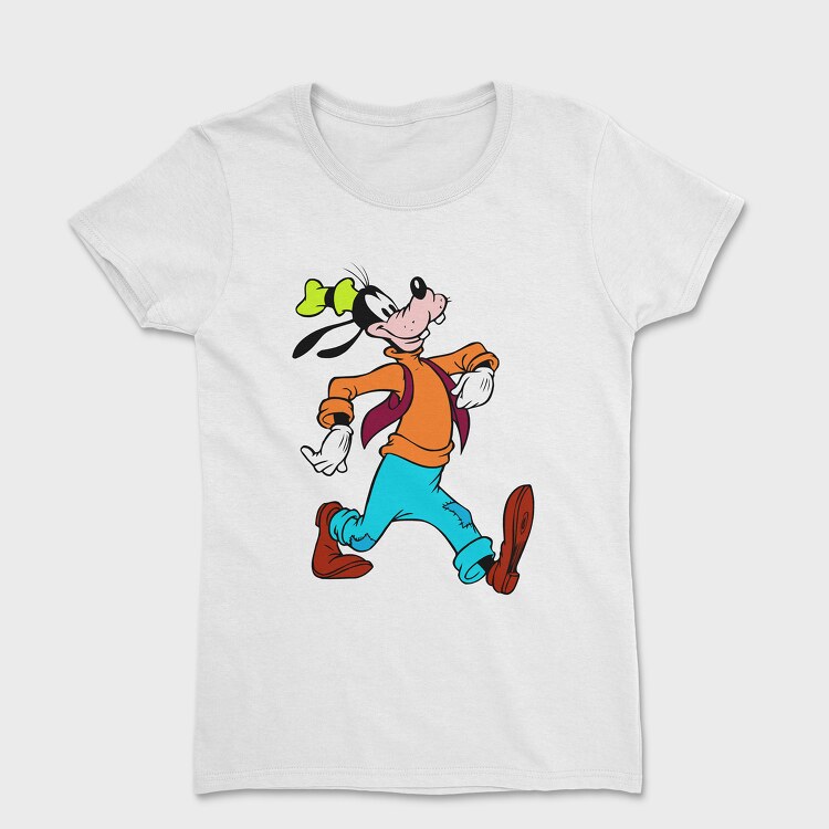 Cartoon Retro Goofy 5, Дамска Тениска