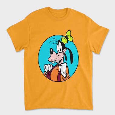Cartoon Retro Goofy 6, Unisex Men's T-Shirt