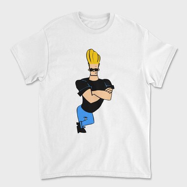 Cartoon Retro Johny Bravo 5, Унисекс Мъжка Тениска