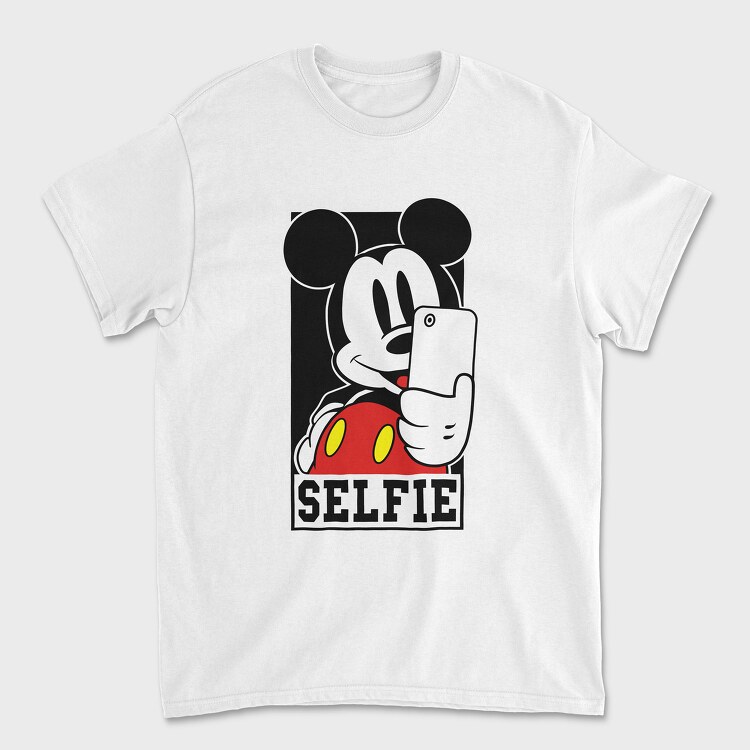 Cartoon Retro Mickey Mouse 1, Унисекс Мъжка Тениска