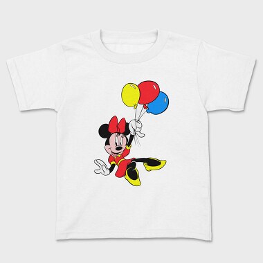 Cartoon Retro Minnie 3, Kids' T-Shirt