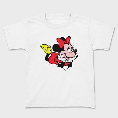 Cartoon Retro Minnie 4, Kids' T-Shirt
