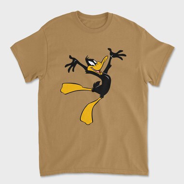Cartoon Retro Pato Lucas 5, Унисекс Мъжка Тениска