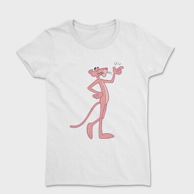 Cartoon Retro Pink Panter 3, Дамска Тениска