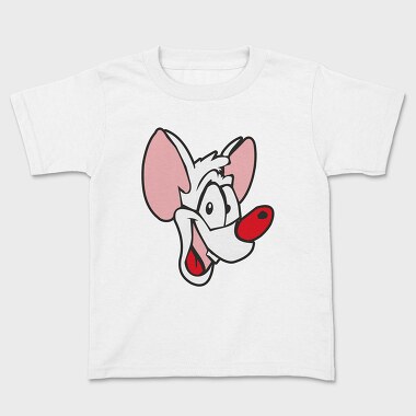 Cartoon Retro Pinky and Cerebro 4, Kids' T-Shirt