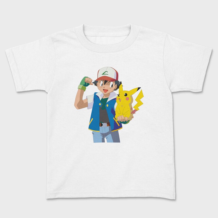 Cartoon Retro Pokemon 4, Kids' T-Shirt