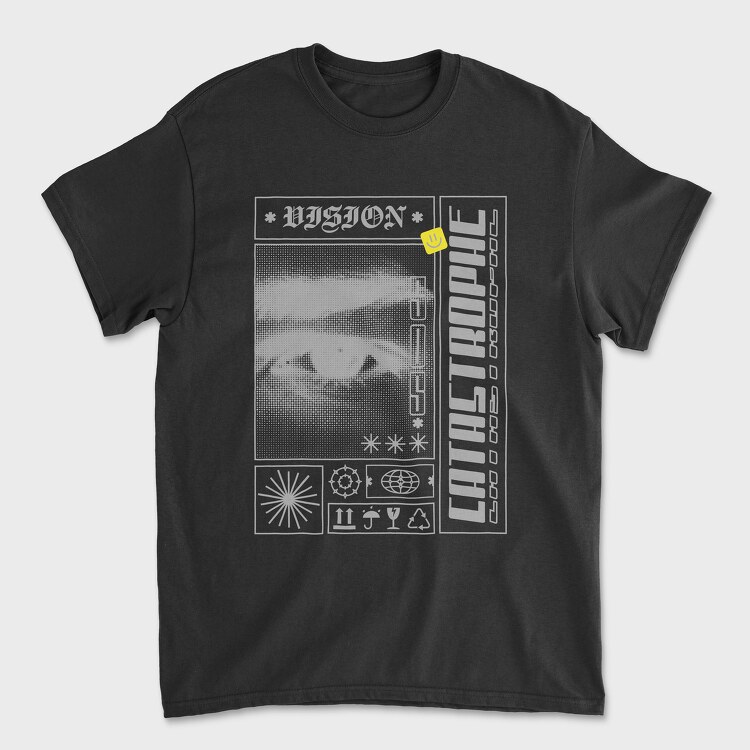 Catastrophe 1, Unisex Men's T-Shirt