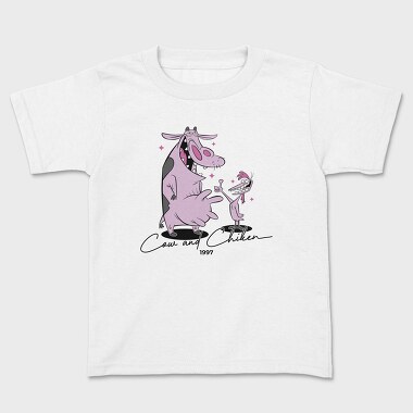Cow and Chiken, Kids' T-Shirt