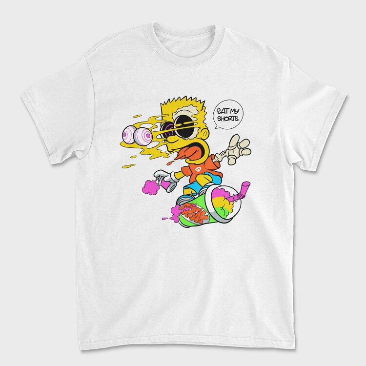 Crazy Bartman, Унисекс Мъжка Тениска