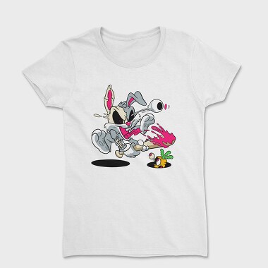Crazy Bugs Bunny, Women's T-Shirt