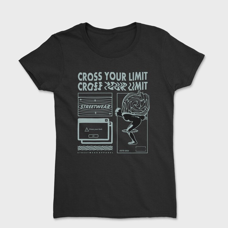 Cross Your Limits 2, Women's T-Shirt
